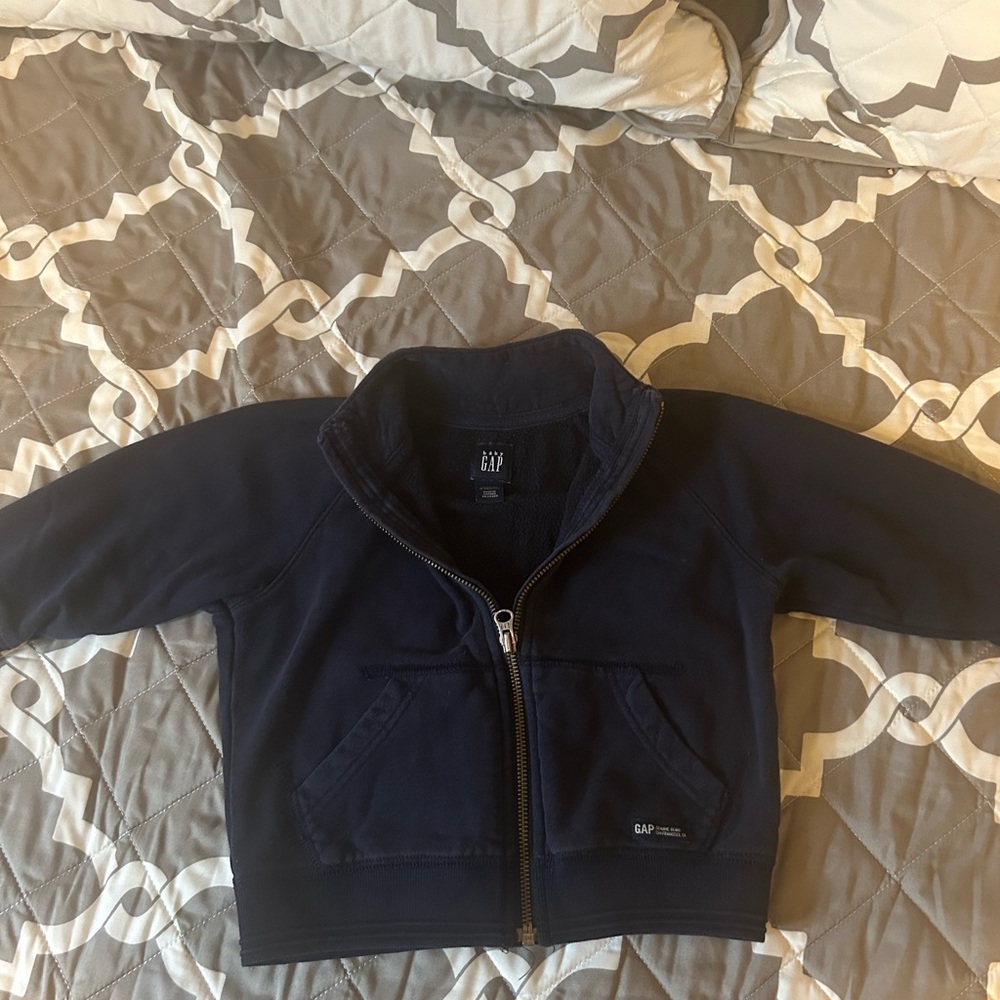 Gap…Toddler boy sweat jacket  size 18/24 months